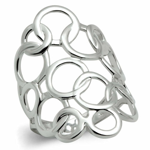 Bague Rhodium Laiton Élégante