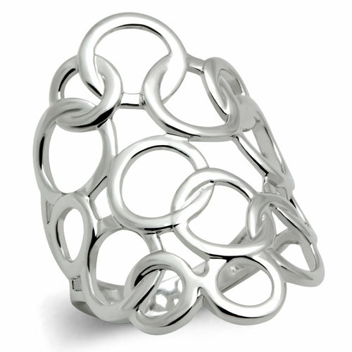Bague Rhodium Laiton Élégante