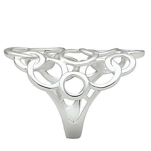 Bague Rhodium Laiton Élégante