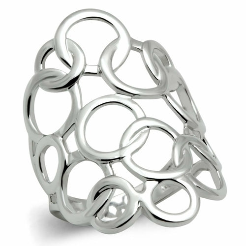 Bague Rhodium Laiton Élégante