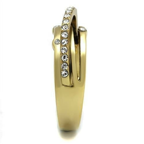 Bague Plaquée Or Ion