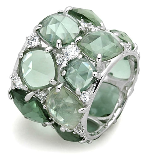 Bague Argent Pierre Synthétique