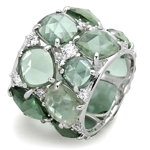 Bague Argent Pierre Synthétique